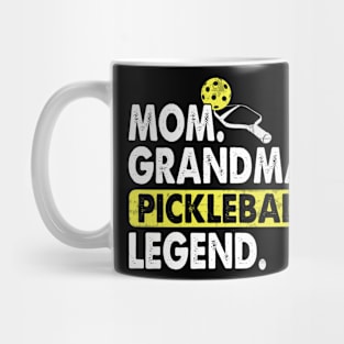 Mom Grandma Pickleball Legend Player Funny PickleBall Mug